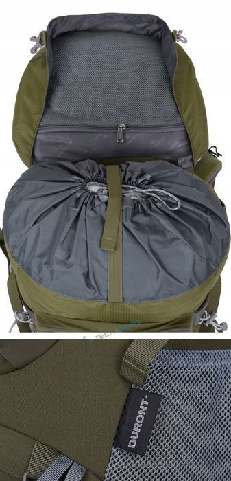 Bergson Matterhorn 70-80L- Regulowany Pojemny Plecak Turystyczny | Oliwkowy