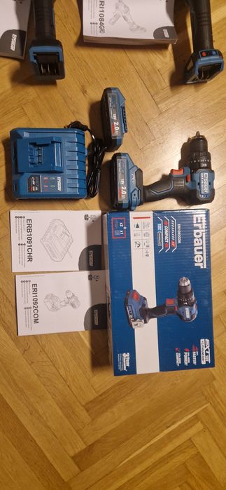 Szlifierka kątowa aku erbauer