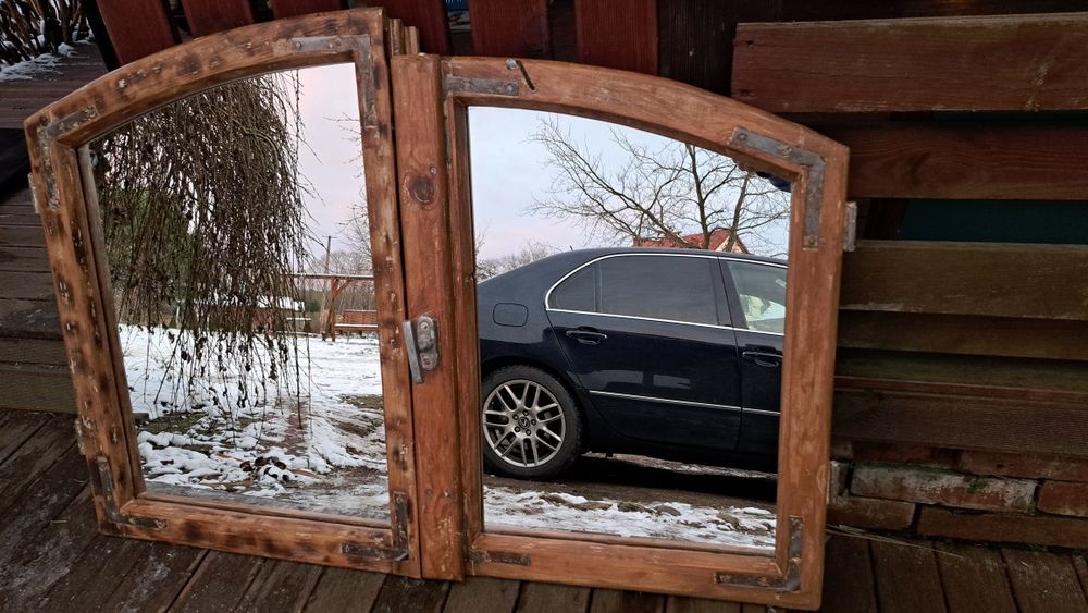 Lustra z duszą rękodzieło ze starych ram okiennych Loft Vintage Retro