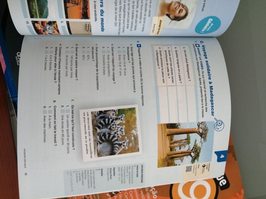 CLIC MAGIQUE 9 FRANCÊS NÍVEL A2.2 9º ANO  Dossier do prof completo*