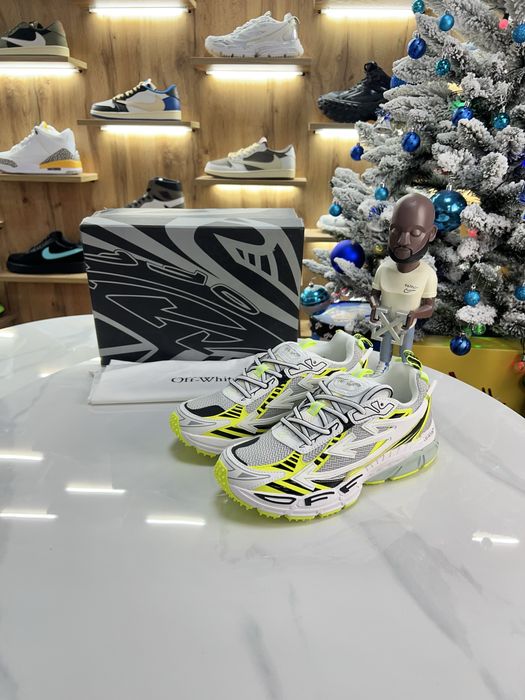 Кросівки OFF-WHITE Be Right White / Green