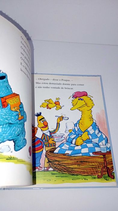 Eu quero estar Doente - Livro da Rua Sésamo