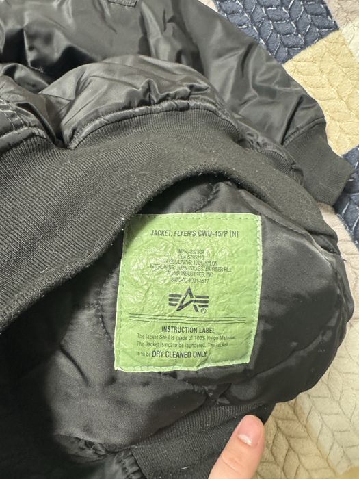 Бомбер Alpha Industries CWU 45