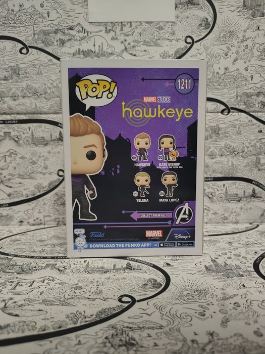 Hawkeye marvel 1211 funko pop