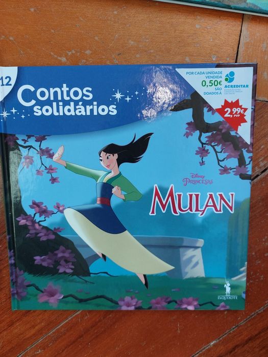 4 Livros princesas da Disney