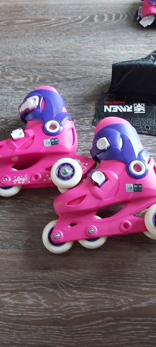 Rolki dziewczece roz. 28-30