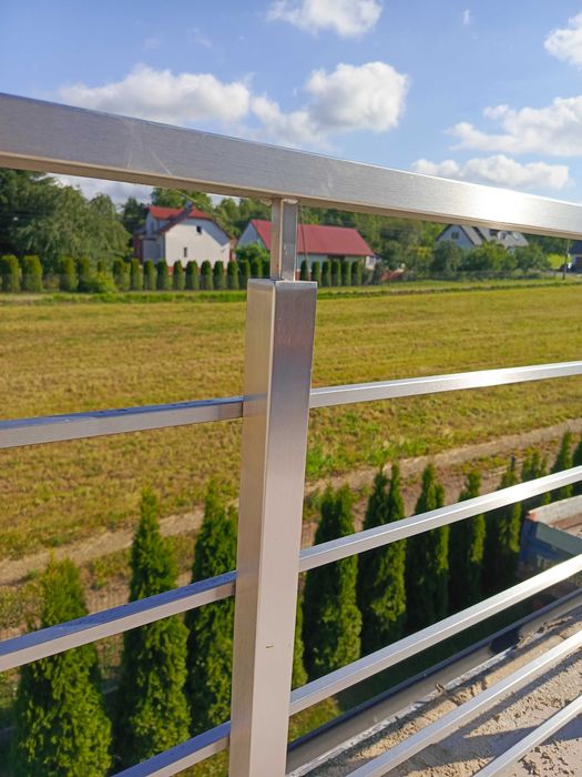 Balustrada / barierka ze stali nierdzewnej – 9,1 m
