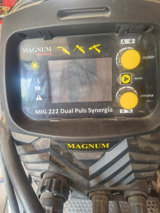 Magnum MIG 222 dual puls synergia lutospawnie migomat