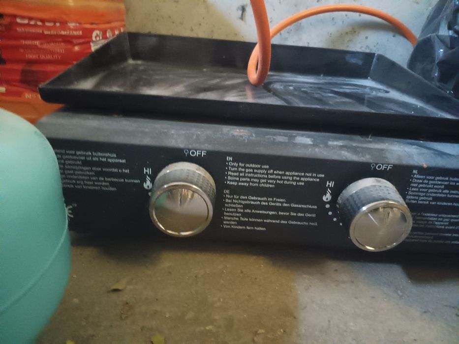 Grill na butle gazową
