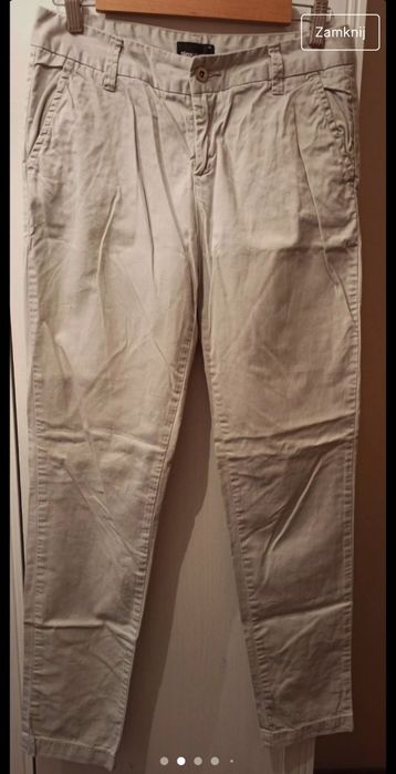 Szare spodnie Gina Tricot r. 38 M