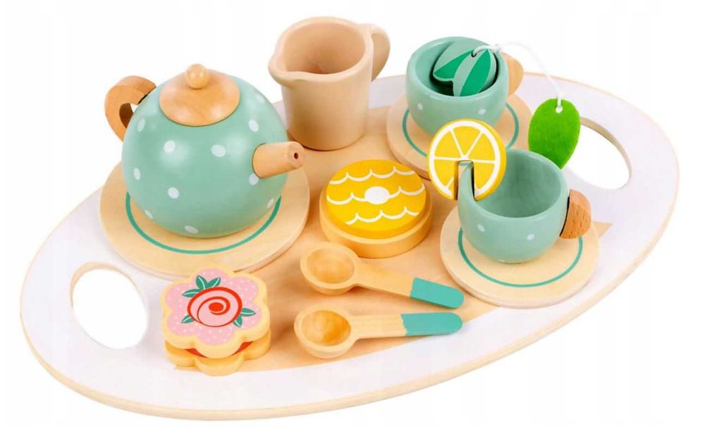 Serwis herbaciany dla dzieci serwis do herbaty kawy zestaw na prezent