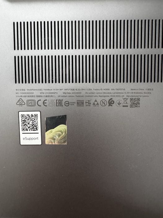 ThinkBook 14 G4+ IAP como novo