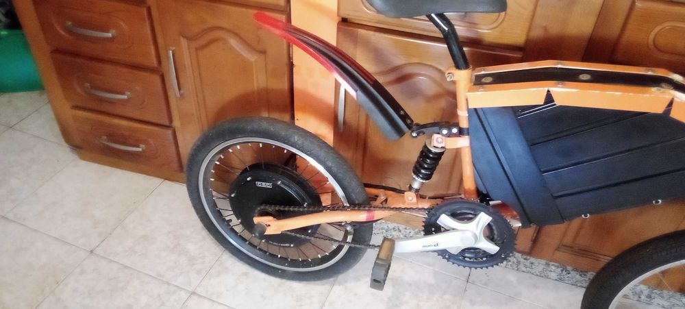 BMX elétrica projeto DIY