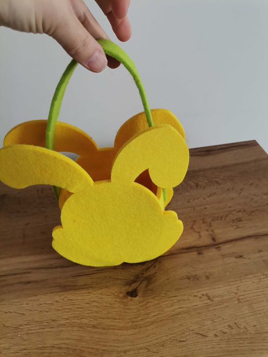 Koszyk do Święconki dla dzieci z filcu