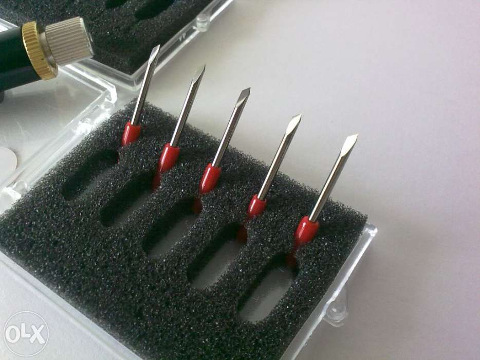 Suporte porta lâminas plotter de corte Mimaki + 1 lâmina 45º