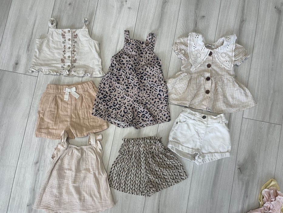 літній одяг 92р next, shein, primark