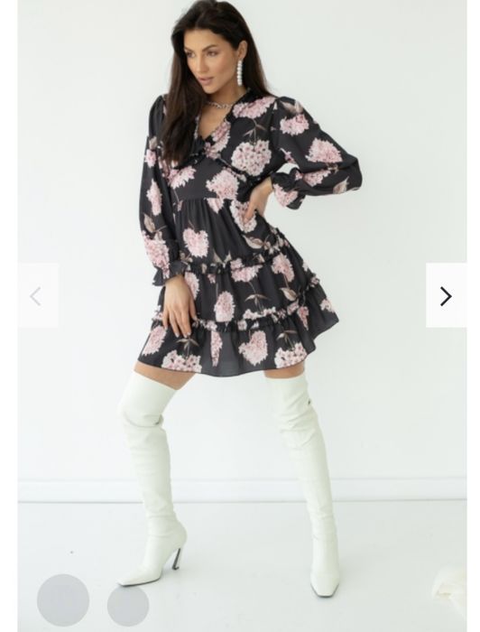 Міні сукня з відкритою спиною розмір Л