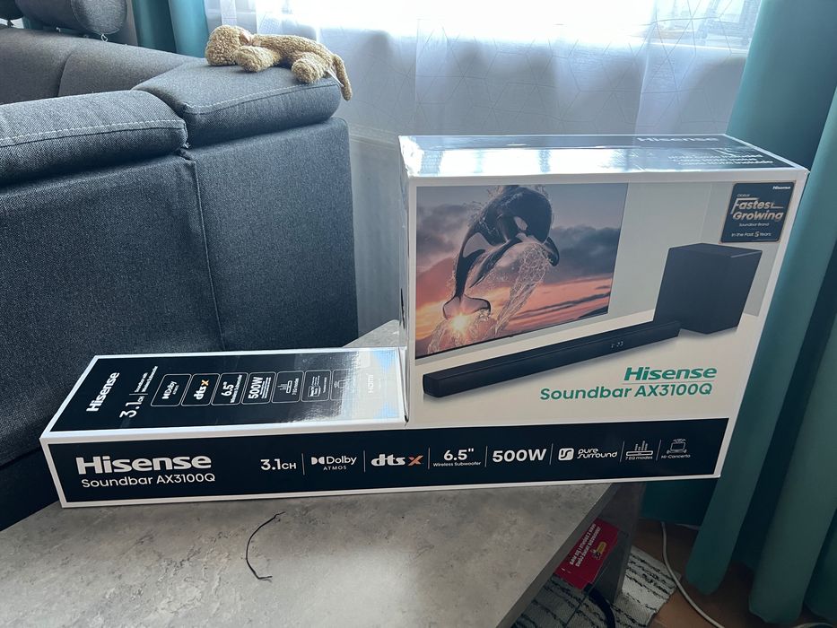 Bezprzewodowy subwoofer
Soundbar HISENSE AX3100Q
