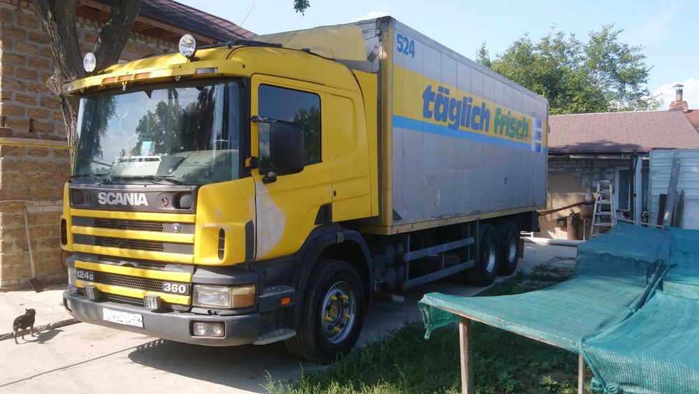 Scania 124 ленивец спарка 2000год