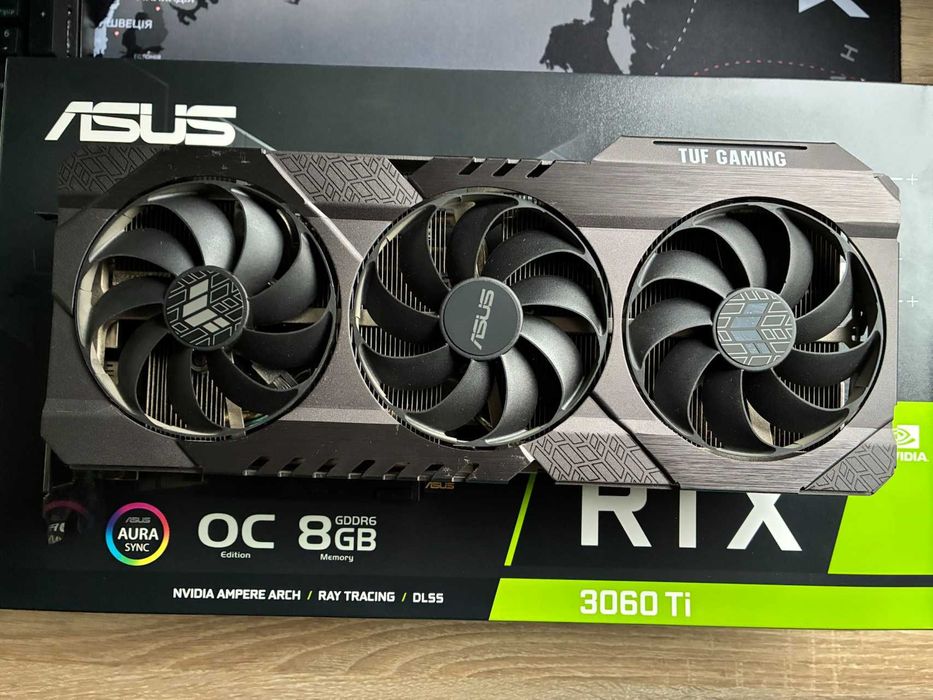 asus tuf rtx 3060 - купити комп'ютери та комплектуючі - Ціна на OLX.ua