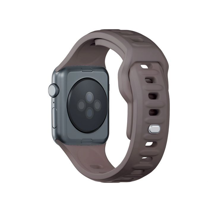 Pasek silikonowy 3mk Silicone Watch … 42 / 44 / 45 / 49 mm - brązowy