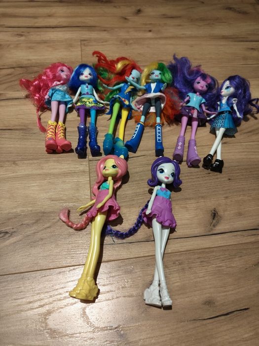 Zestaw 8 lalek Equestria Girls