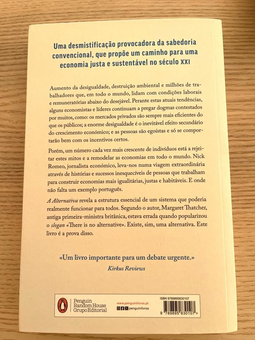 Livro novo, A Alternativa