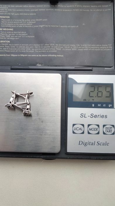 Продам Серги серебро