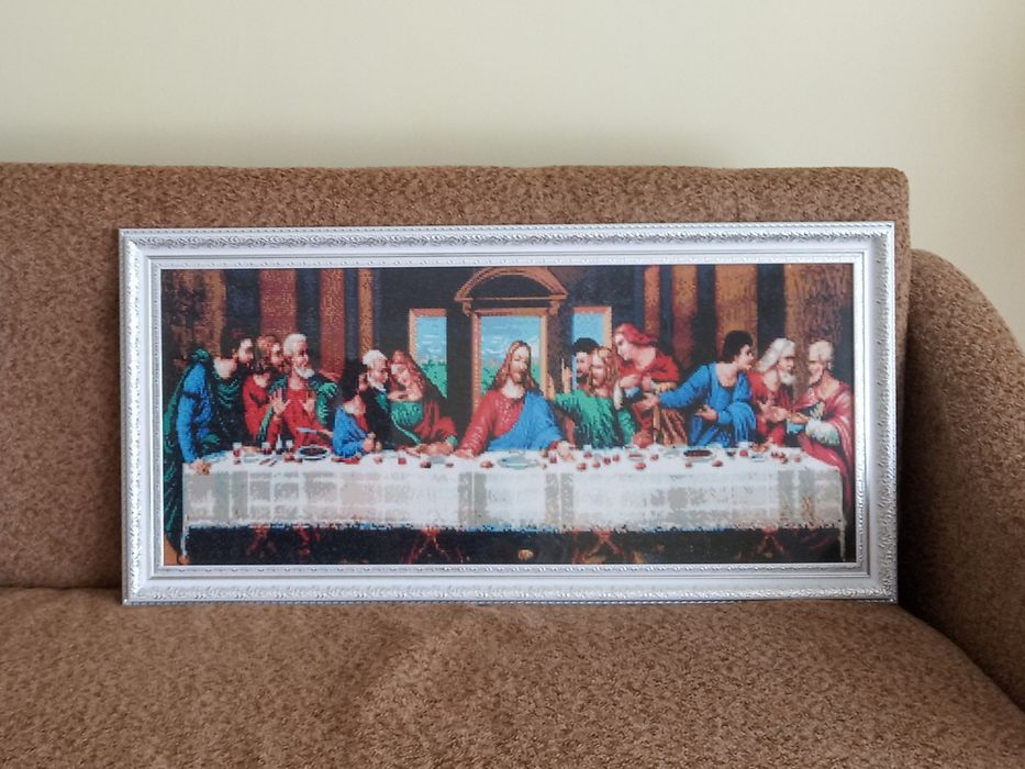Тайна вечеря, алмазна вишивка