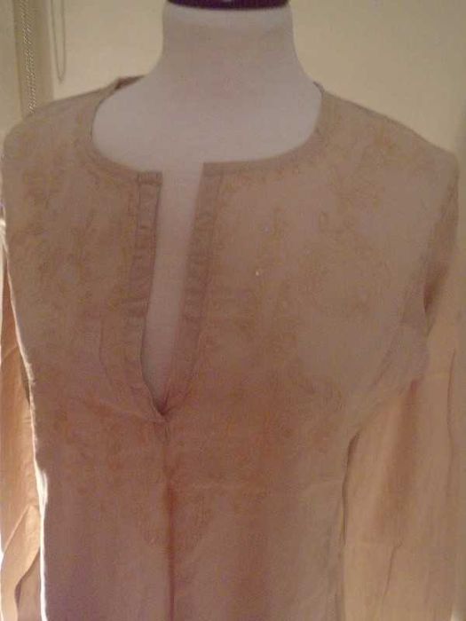 Blusa Stradivarius cor bege