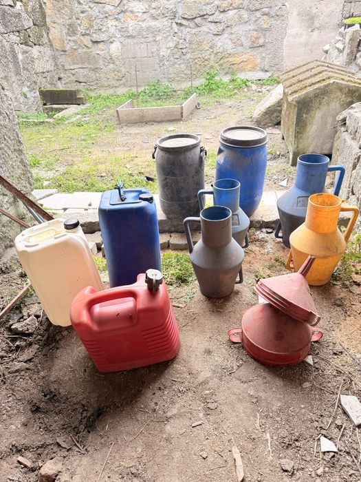 Bidões e cantaros