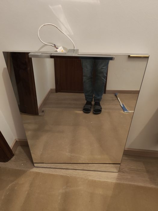 Espelho  WC com iluminação