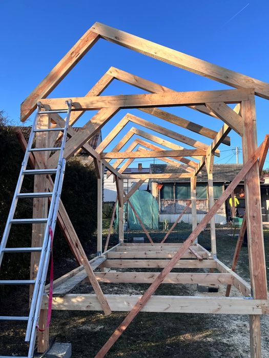 Gołębnik/kurnik woliera szkieletowy