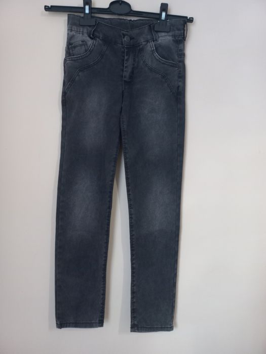 Стильні сірі джинси Slim Fit для хлопчика 134-140 см (8-10 років)
