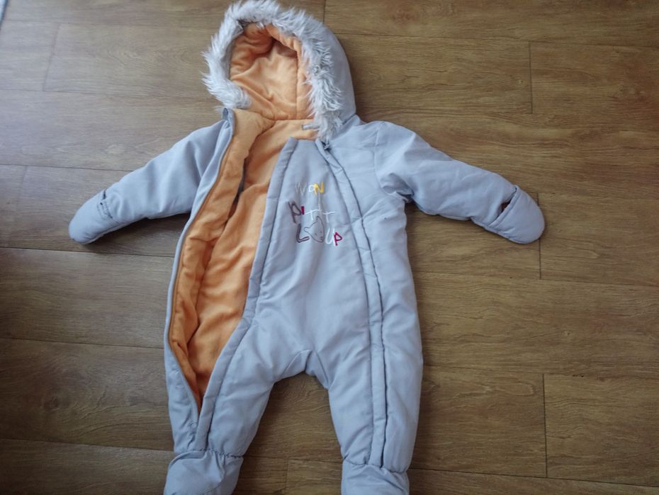 Macacão cinza bebê