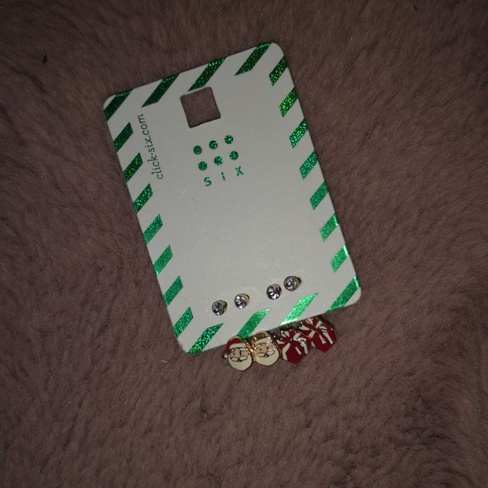 Kolczyki świąteczne