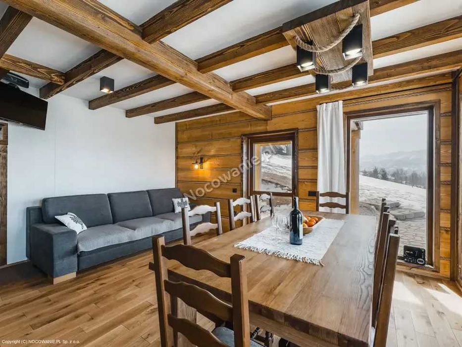 Domek góralski z widokiem na Tatry i balią – do 9 osób