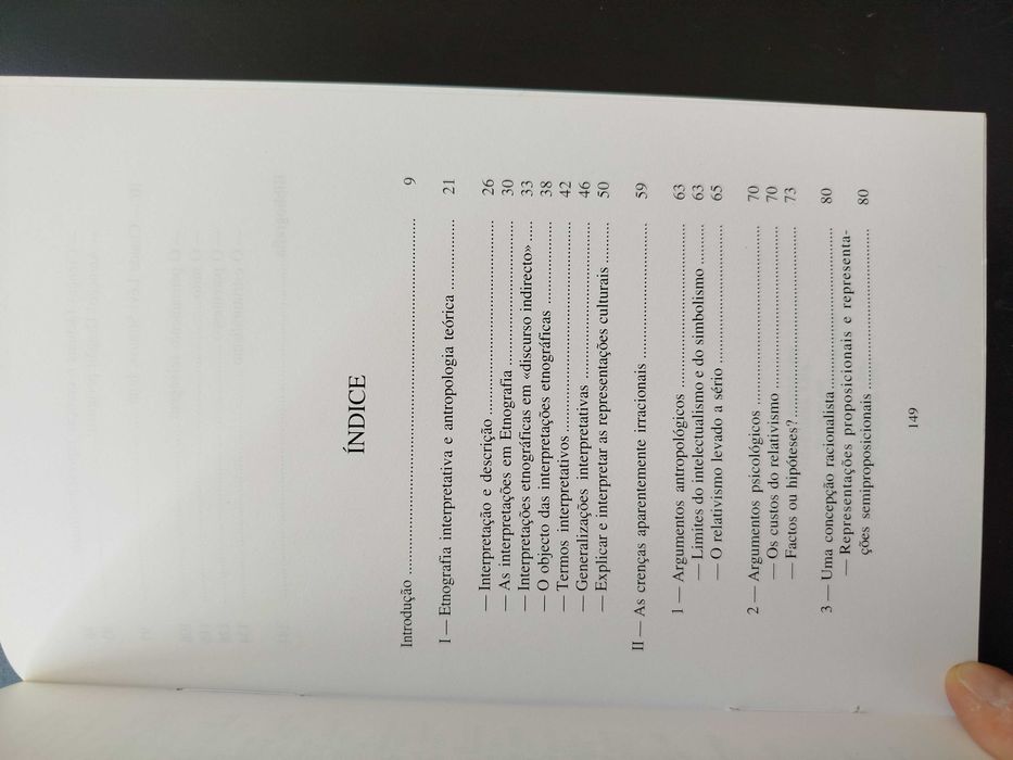 O Saber dos Antropólogos - Dan Sperber