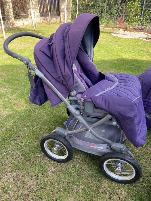 Wózek Espiro Modena 2w1 + akcesoria