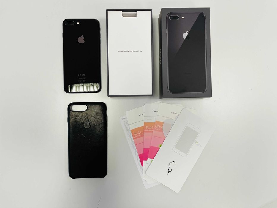 Apple iPhone 8 Plus 64 GB Gwiezdna Szarość stan bardzo dobry