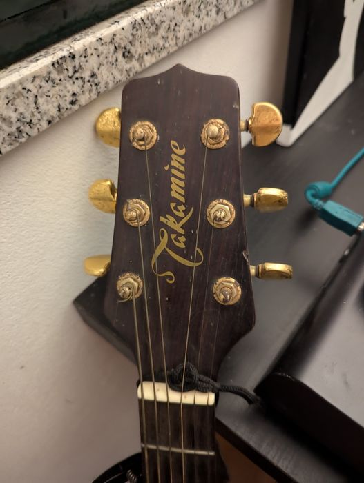 Guitarra Takaminé EG-10C + Capo