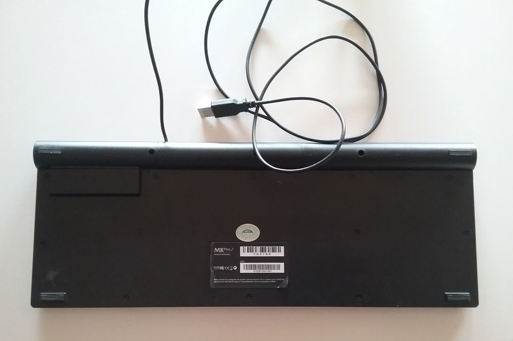 Teclado preto como novo