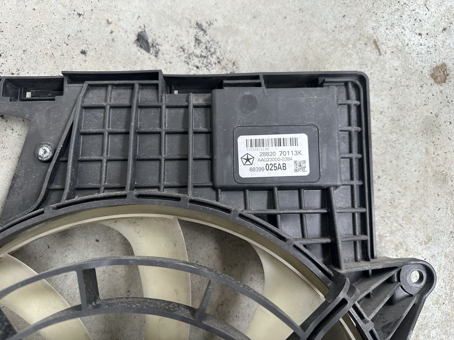 Ветилятори з дифузором взборі Jeep Cherokee 19-  68399025AB