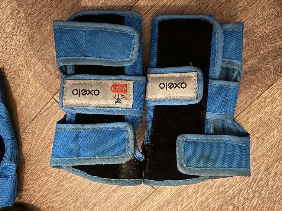 Vendo patins usados + acesssorios