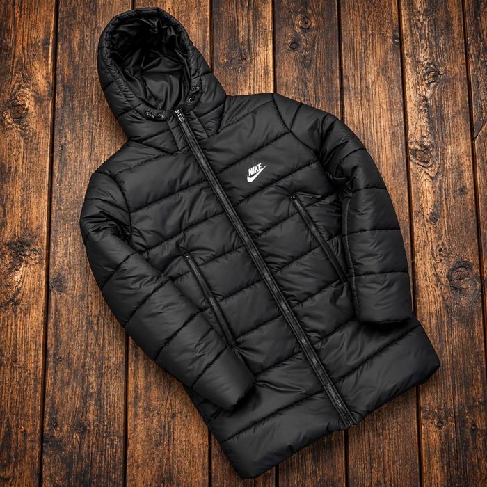 Nike зимовий пуховик куртка | подовжена модель | до -25°C