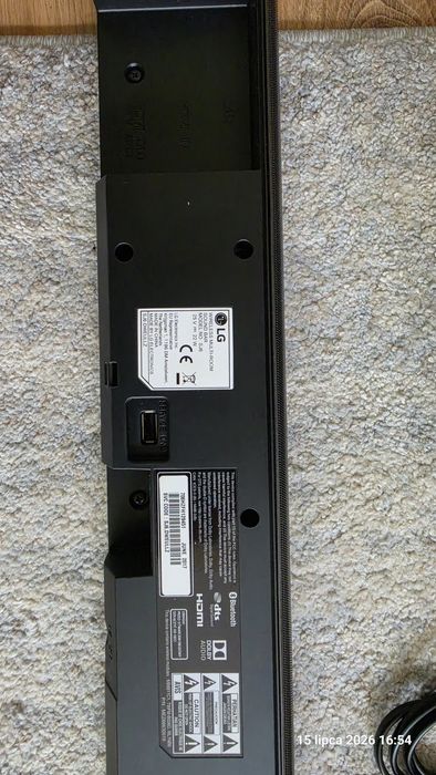 Soundbar LG SJ6 komplet