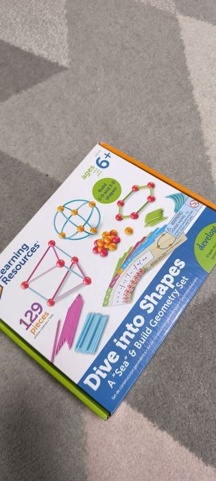 Набор Геометрические фигуры (129 элементов) от Learning Resources