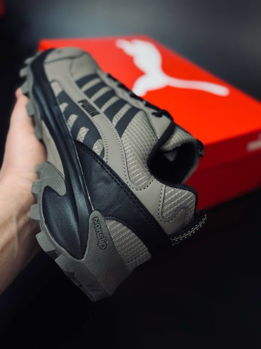 Зимние кроссовки Puma / не промокают / термокроссовки пума / gore-tex