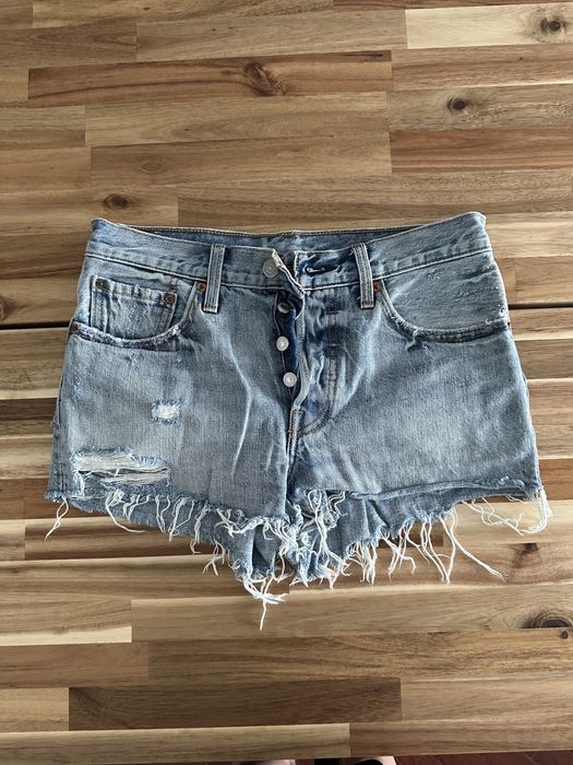 Levis 501 - calções de ganga