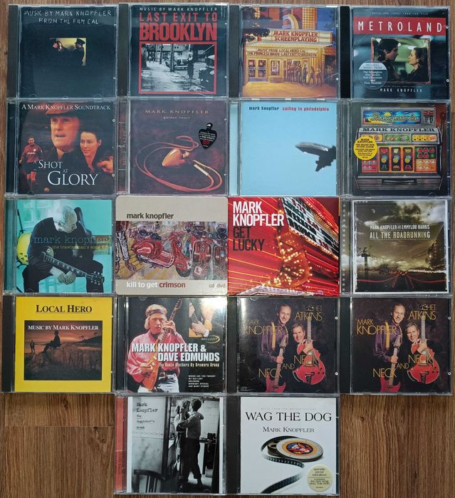 Mark Knopfler - zestaw 18 płyt